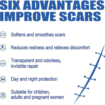 Advanced Silicone Scar Gel and Scar Removal Cream